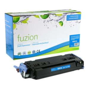 Fuzion HP Q6001A (124A) Toner Remanufacturé - Cyan