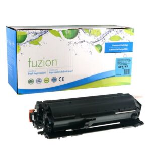 Fuzion HP CF471X (657X) Toner Compatible - Cyan