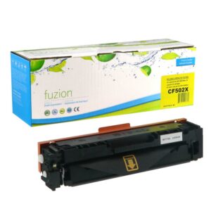 Fuzion HP CF502X (202X) Toner Compatible - Jaune