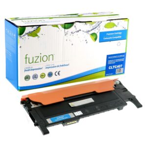 Fuzion Samsung CLTC407S Toner Remanufacturé - Cyan