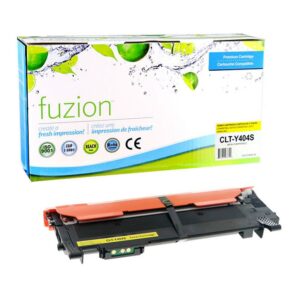 Fuzion Samsung CLTY404S Toner Compatible - Jaune