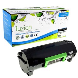 Fuzion Lexmark 51B1X00 Toner Compatible - Noir