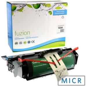 Lexmark T650H21A Reman. MICR Toner - Black