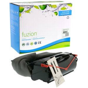Fuzion Lexmark X651H11A Toner Remanufacturé - Noir