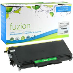 Fuzion Brother TN360 Toner Compatible - Noir – Image 1