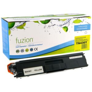 Fuzion Brother TN436Y Toner Compatible - Jaune