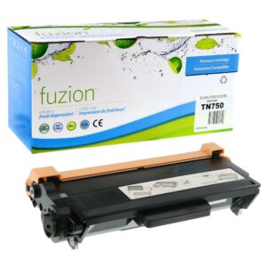 Fuzion Brother TN750 Toner Compatible - Noir