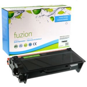 Fuzion Brother TN880 Toner Compatible - Noir