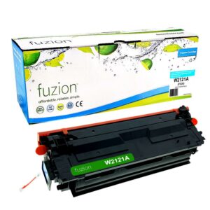 Fuzion HP W2121A (212A) Toner Compatible - Cyan