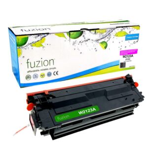 Fuzion HP W2123A (212A) Toner Compatible - Magenta