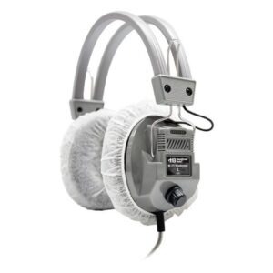 HamiltonBuhl Sanitary Ear Cush Covers HygenX 50 Pairs White Large