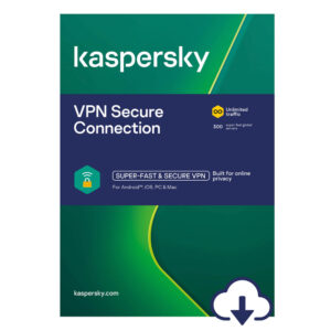 Kaspersky VPN Secure Connect 5-Device 1-Year ESD (DOWNLOAD CODE) PC/Mac/Android/iOS – Image 1