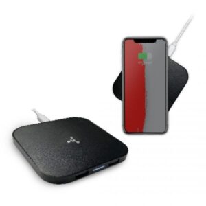 Fuse Qi Charger 5V/2Amp 2 Port USB Charge 2 Devices Black