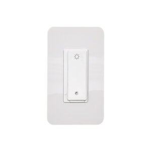 Nexxt Smart Home Wifi Dimmer Switch Single Pole Voice Control Alexa/Google - Manual & Remote Dimming - White
