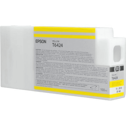 Epson T642 T642400 cartouche d’encre originale UltraChrome HDR jaune (150 ml)
