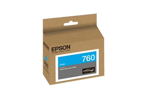 Epson 760 T760220 cartouche d'encre originale cyan