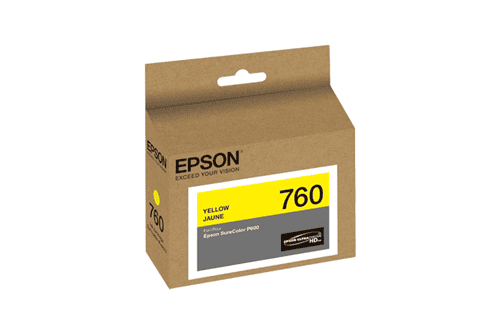 Epson 760 T760420 cartouche d'encre originale jaune