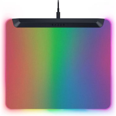Razer Gaming Mousemat Firefly V2 Pro Edge to Edge Backlit Design 15 Zone Chroma Lighting Integrated USB-A Port - Black
